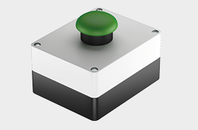 Артикул «DKH009». Большая кнопка управления скоростными воротами.